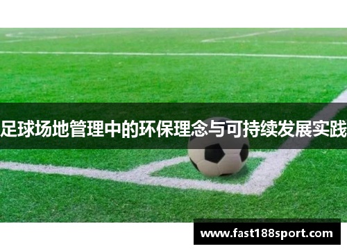 足球场地管理中的环保理念与可持续发展实践